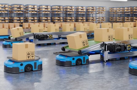 倉儲AGV場景圖2